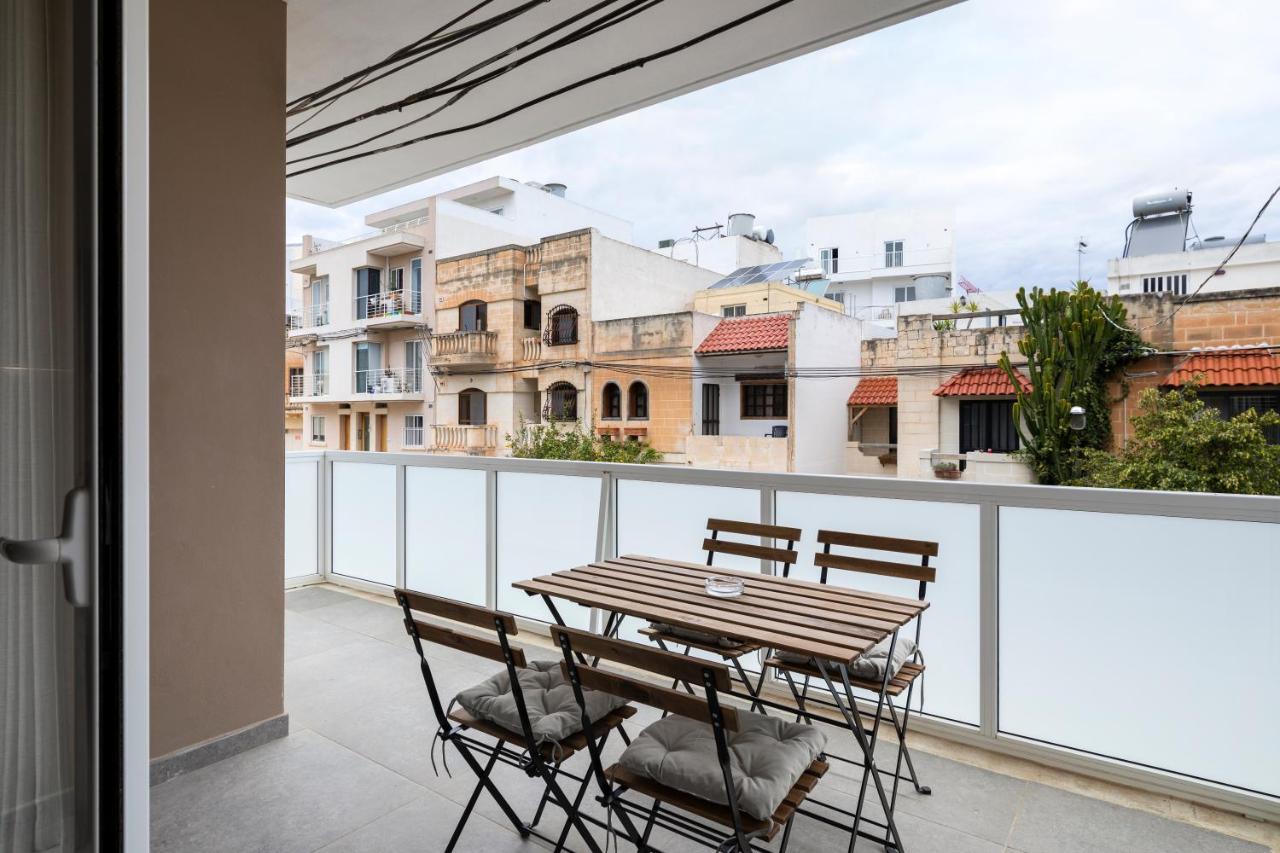 Modern 3Br Stylish Apartment With Large Balcony - Close To St Julians And St Georges Bay Is-Swieqi Luaran gambar